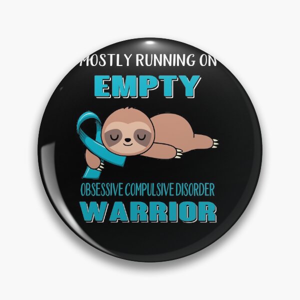 Item preview, Mostly Running On Empty Obsessive Compulsive Disorder Warrior designed and sold by Brad-FI.