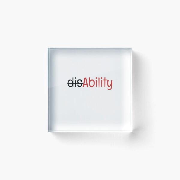 Item preview, Ability, not disability. designed and sold by teez4dayz.