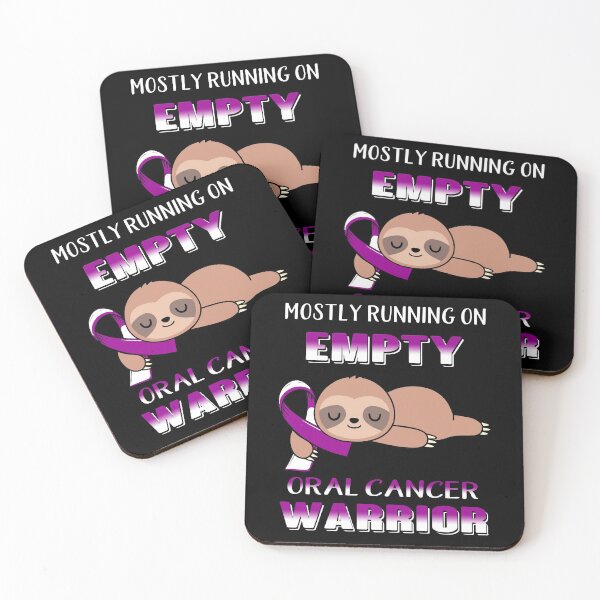 Item preview, Mostly Running On Empty Oral Cancer Warrior designed and sold by Brad-FI.