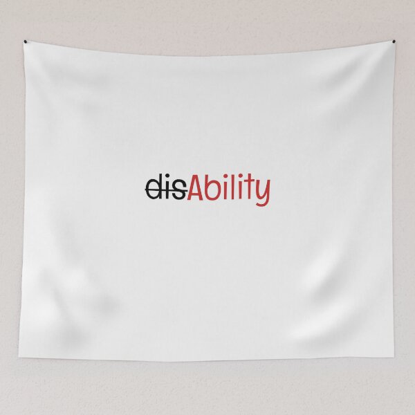 Item preview, Ability, not disability. designed and sold by teez4dayz.