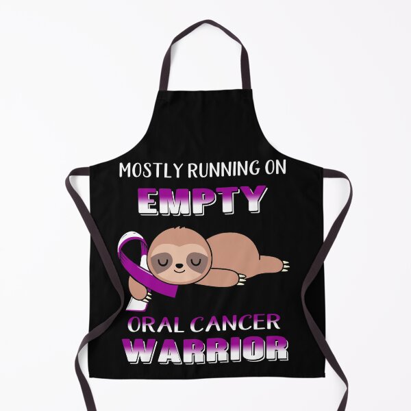Item preview, Mostly Running On Empty Oral Cancer Warrior designed and sold by Brad-FI.