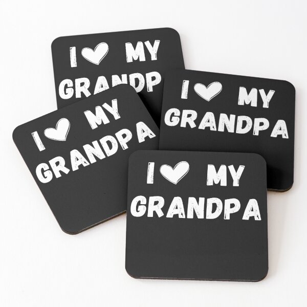 Item preview, I Love My Grandpa - Funny Cool Grandpas Gift Design Idea For Grandparents designed and sold by GhaliSmith.