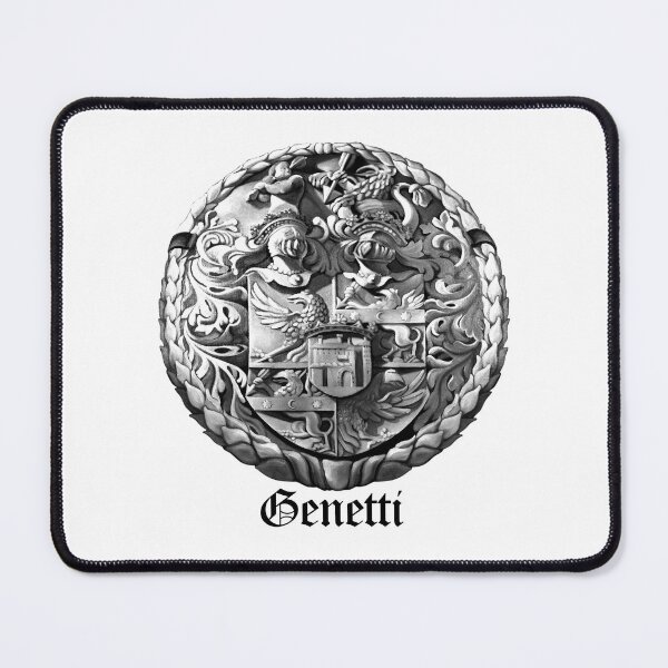 Item preview, Genetti Coat-of-Arms with Surname designed and sold by Genetti Family Shop.