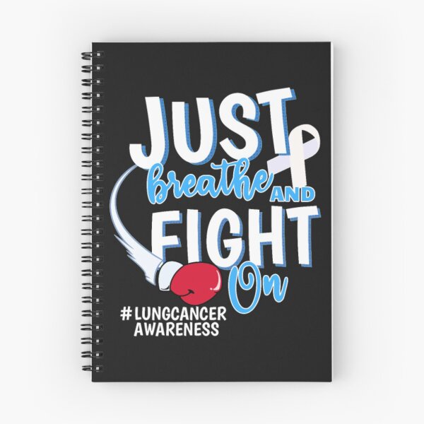 Item preview, Just Breathe Fight Lung Cancer Awareness designed and sold by Clavitaps.