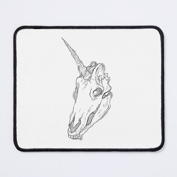 Item preview, Unicorn Skull designed and sold by Inscapia.