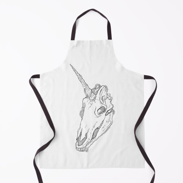 Item preview, Unicorn Skull designed and sold by Inscapia.