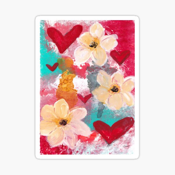 BOHO DELIGHT - Art by Kathleen Tennant Sticker