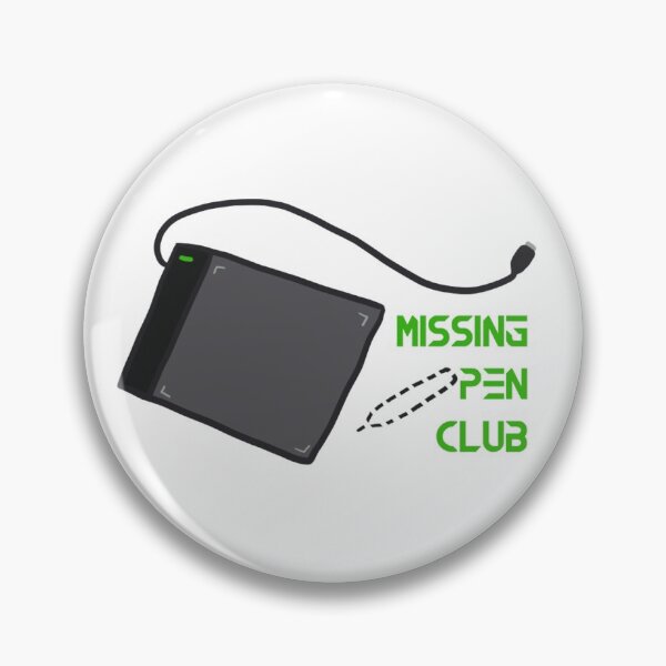 Artikelvorschau, Fehlender Pen Club (Tablet) entworfen und verkauft von KneesockTango.
