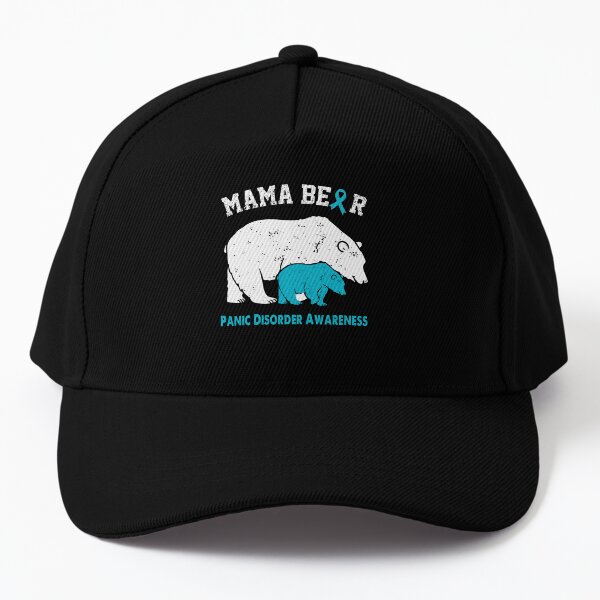 PANIC DISORDER Awareness Bear Lover Gifts Baseball Cap