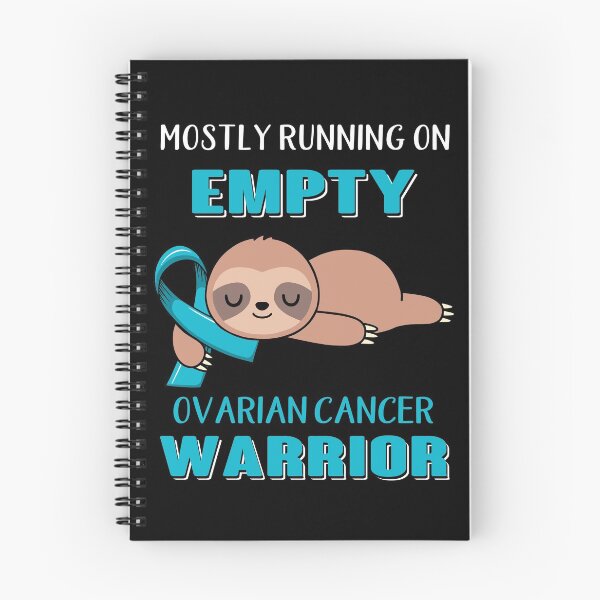 Item preview, Mostly Running On Empty Ovarian Cancer Warrior designed and sold by Brad-FI.