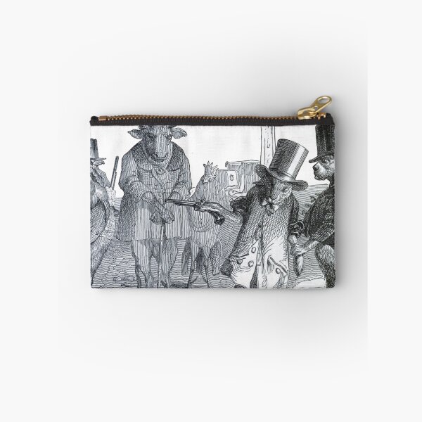 Item preview, Vintage "The Duel" Drawing from Public and private life of animals (1877) designed and sold by Douglas E. Welch Design and Photography.