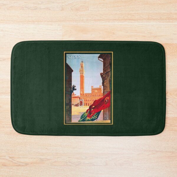 Item preview, Vintage Siena Travel Advertisement - Siena Tuscany Art Reproduction designed and sold by molamode.