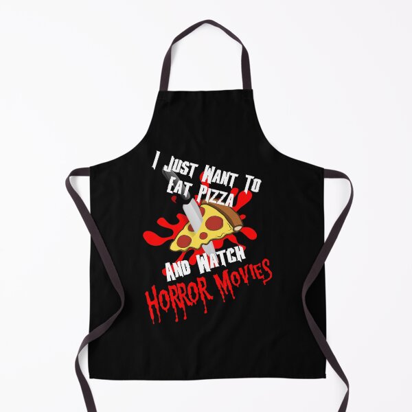 Item preview, I Just Want To Eat Pizza And Watch Horror Movies designed and sold by printhappy4you.