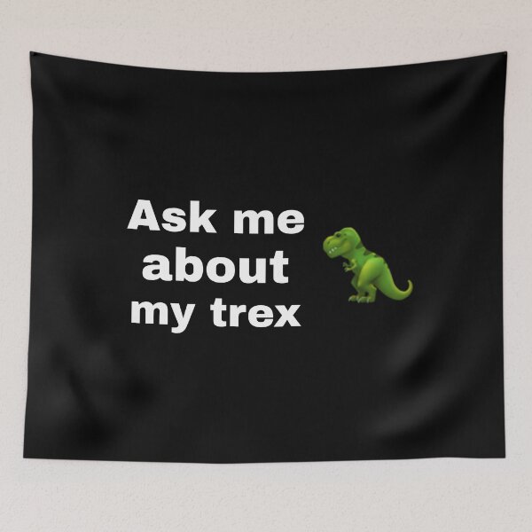 Aperçu de l'œuvre Posez-moi des questions sur mon trex créée et vendue par Life-chang.