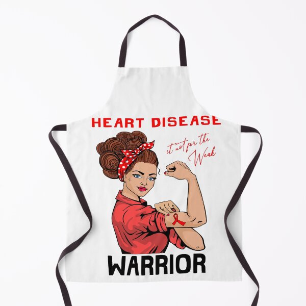 Item preview, HEART DISEASE Warrior It's Not For The Weak designed and sold by largellie.