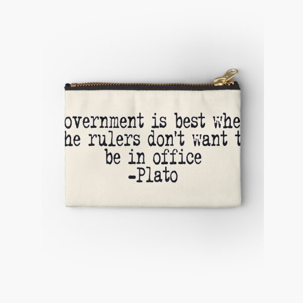 Item preview, Government is Best When the Rulers Don't Want to Be in Office - Plato designed and sold by Shounenbat.