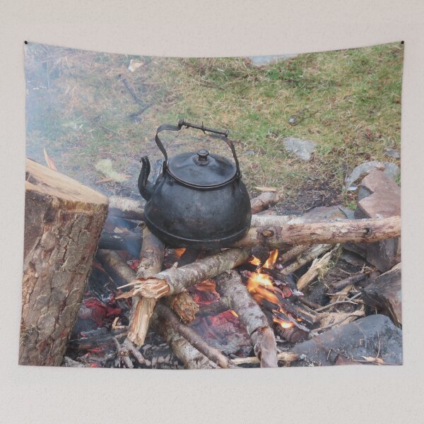 Item preview, Bushcraft, boiling the kettle designed and sold by Dreamingnewfie.