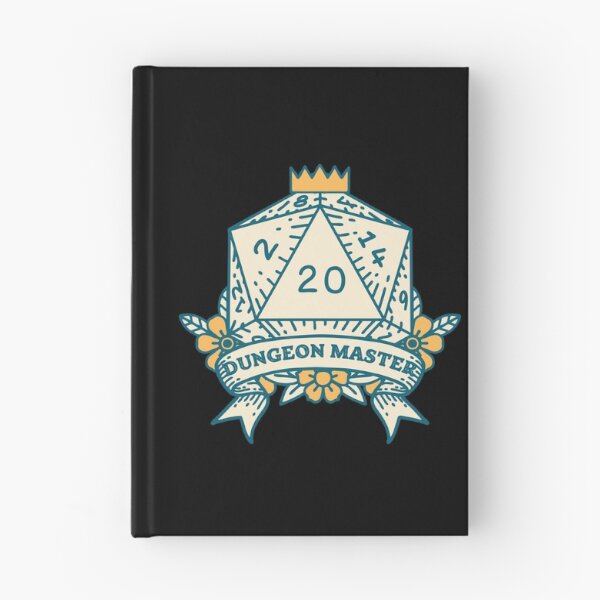 Item preview, Dungeon Master D20 designed and sold by Ink-and-Thread.