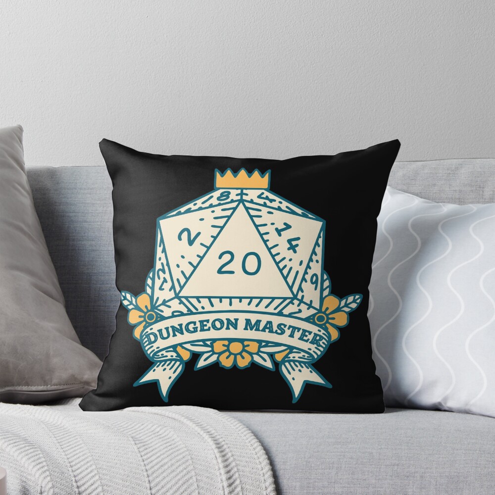 Item preview, Throw Pillow designed and sold by Ink-and-Thread.