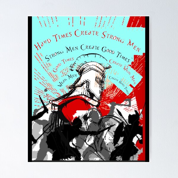 Illustrative Creative Block Poster Design by Kanza