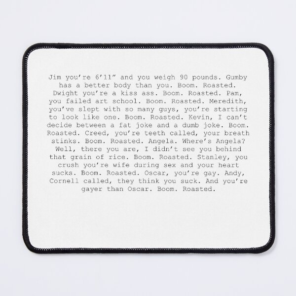 Item preview, Boom Roasted Speech designed and sold by RHallucinations.