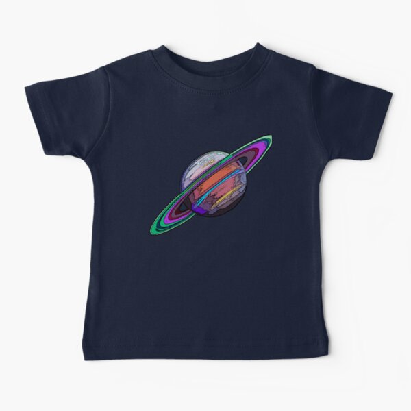 Saturn: The Ringed Planet Baby T-Shirt