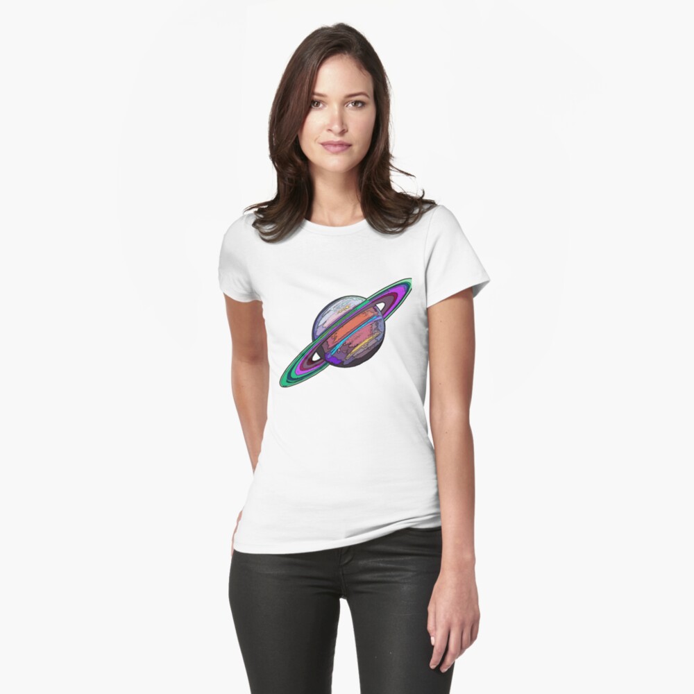 Item preview, Fitted T-Shirt designed and sold by Havocgirl.