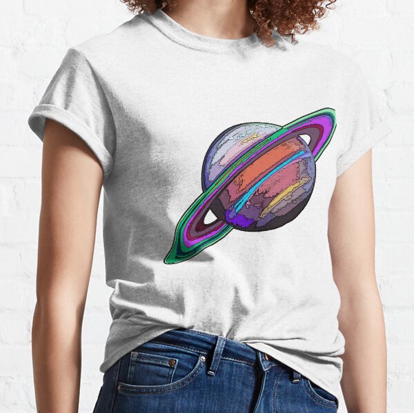 Saturn:  The Ringed Planet Classic T-Shirt