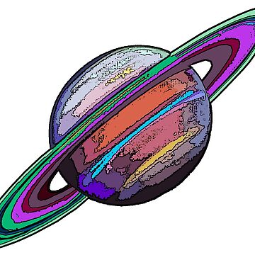 Artwork thumbnail, Saturn: The Ringed Planet by Havocgirl