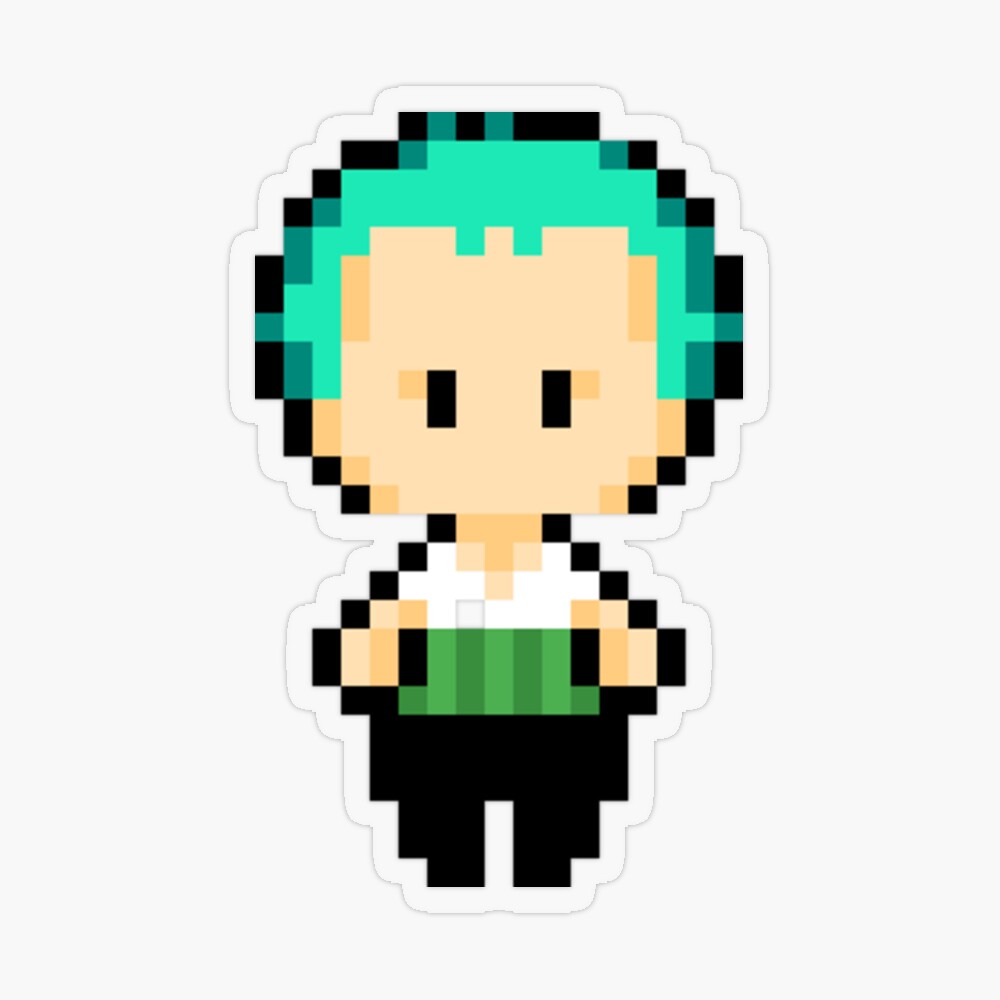 Bandeira de Pirata Zoro - pixelstickers