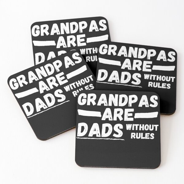 Item preview, Grandpas Are Dads Without Rules - Funny Proud New Grandfather Joke Gift Design designed and sold by GhaliSmith.