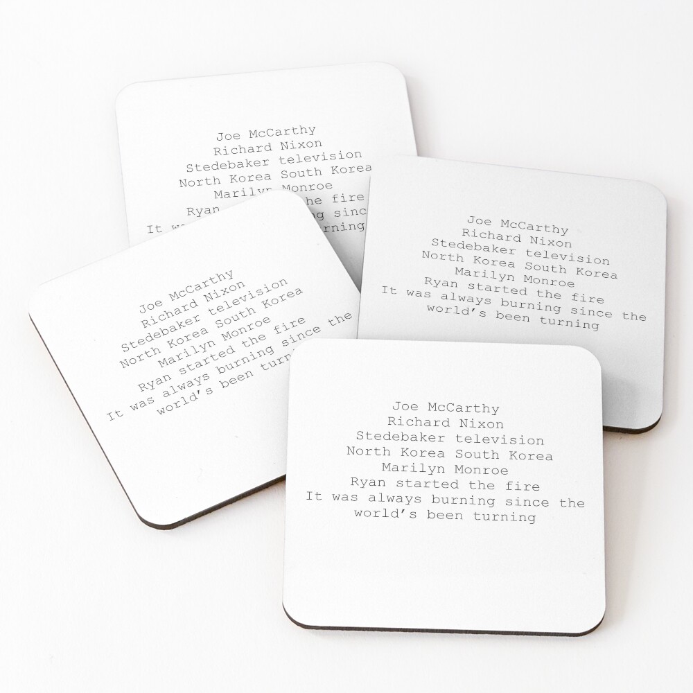 Item preview, Coasters (Set of 4) designed and sold by RHallucinations.