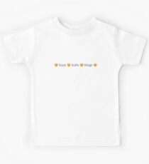 Boys, Blogs, Butts Kids Tee