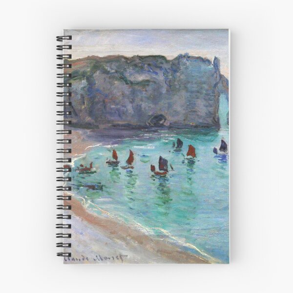 Item preview, Claude Monet - Etretat, The Aval door fishing boats leaving the harbour designed and sold by Francisco Couto.
