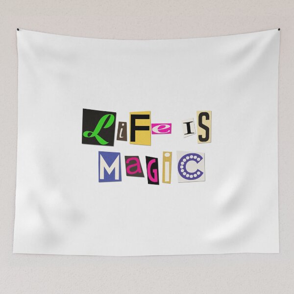 Item preview, Life Is Magic Ransom Letters designed and sold by frankie5368.
