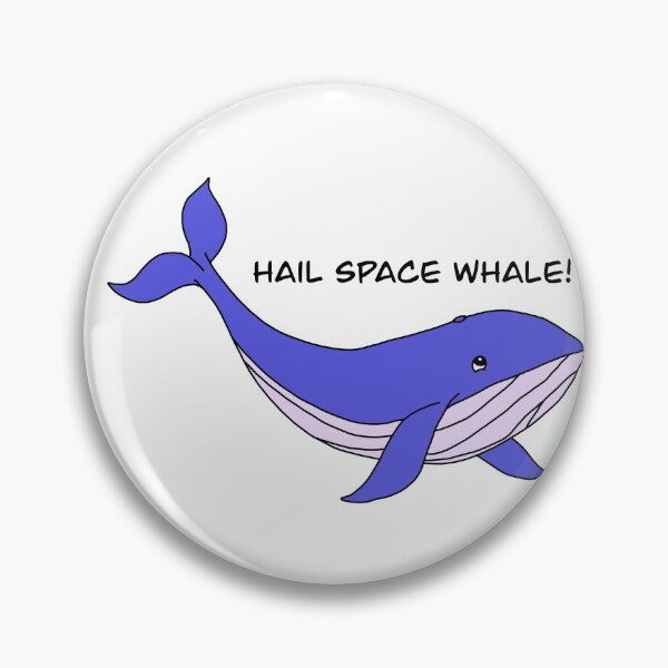 Item preview, Hail Space Whale designed and sold by PiperOctopus.