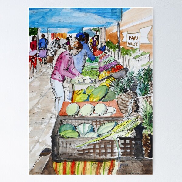 Item preview, Mercado La Paz designed and sold by lisabenckhuysen.