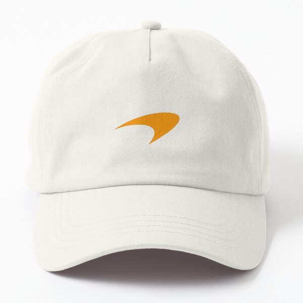 McLaren Papaya on Black Dad Hat
