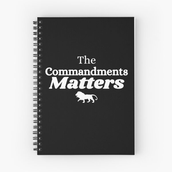 Item preview, The Commandments Matter with Lion designed and sold by DaughterofYah.