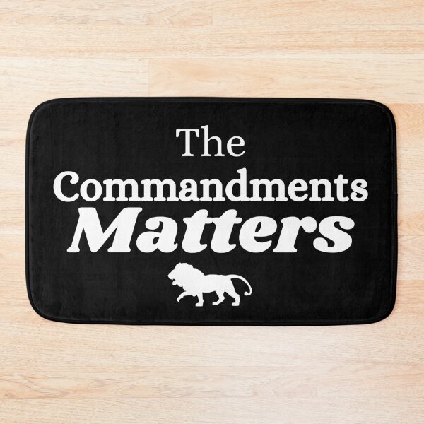 Item preview, The Commandments Matter with Lion designed and sold by DaughterofYah.