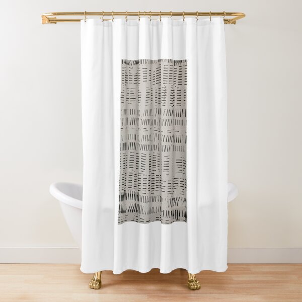 Horizontal Art  Shower Curtain