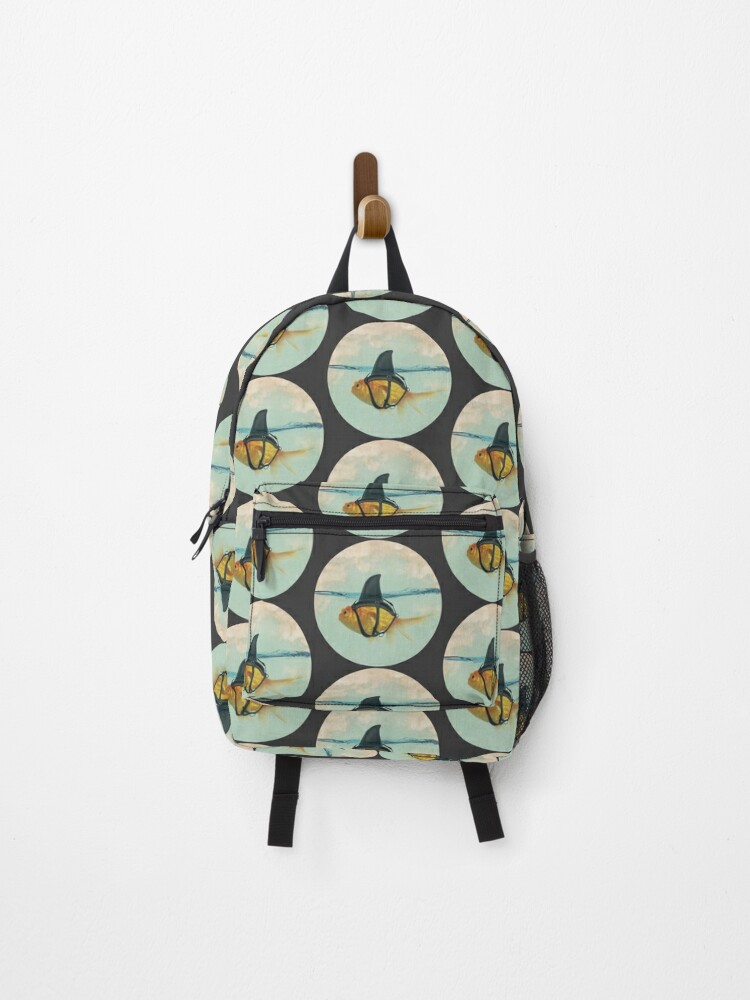 Brilliant Disguise, Goldfish with a Shark Fin | Backpack