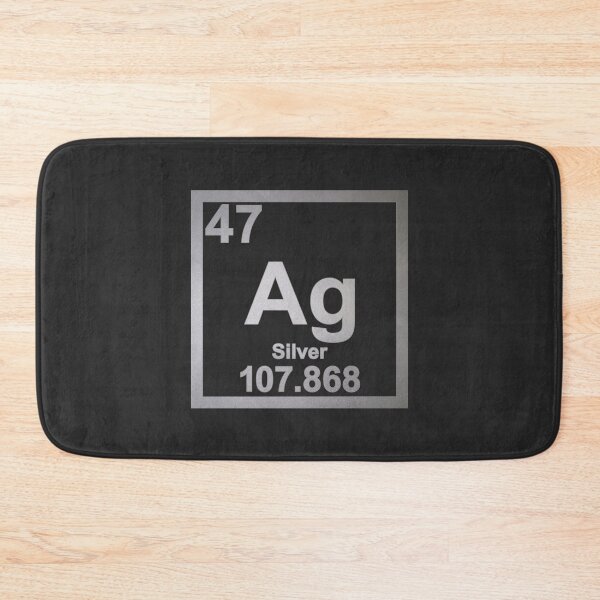 Item preview, Silver Ag Periodic table designed and sold by PopFoxT-shirts.