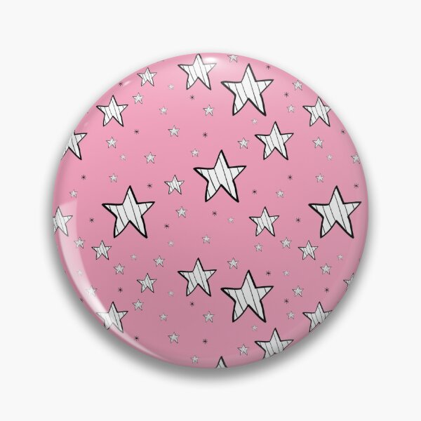 Item preview,  White Stars with stripes on a Pink background designed and sold by Department61.