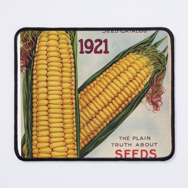 Vintage Burpee's Seed Annual Catalog Cover (1921) Mouse Pad