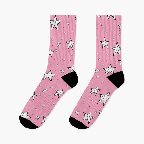 Item preview,  White Stars with stripes on a Pink background designed and sold by Department61.