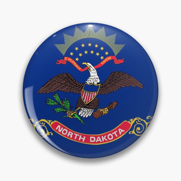 Item preview, North Dakota State Flag designed and sold by Derek Rebuck.