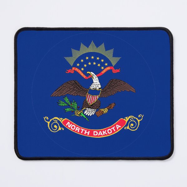 Item preview, North Dakota State Flag designed and sold by Derek Rebuck.