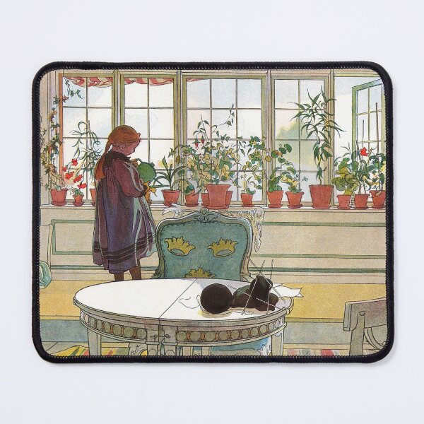 Item preview, Flowers On The Windowsill By Carl Larsson 1894 designed and sold by JDesigningMO.