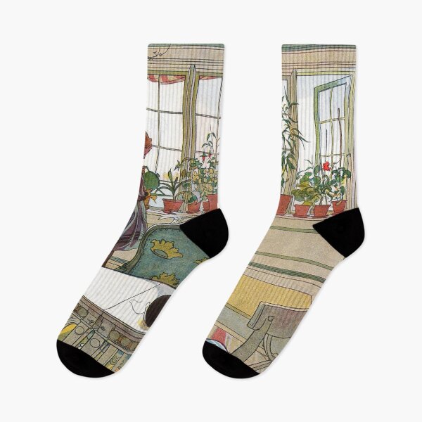Item preview, Flowers On The Windowsill By Carl Larsson 1894 designed and sold by JDesigningMO.